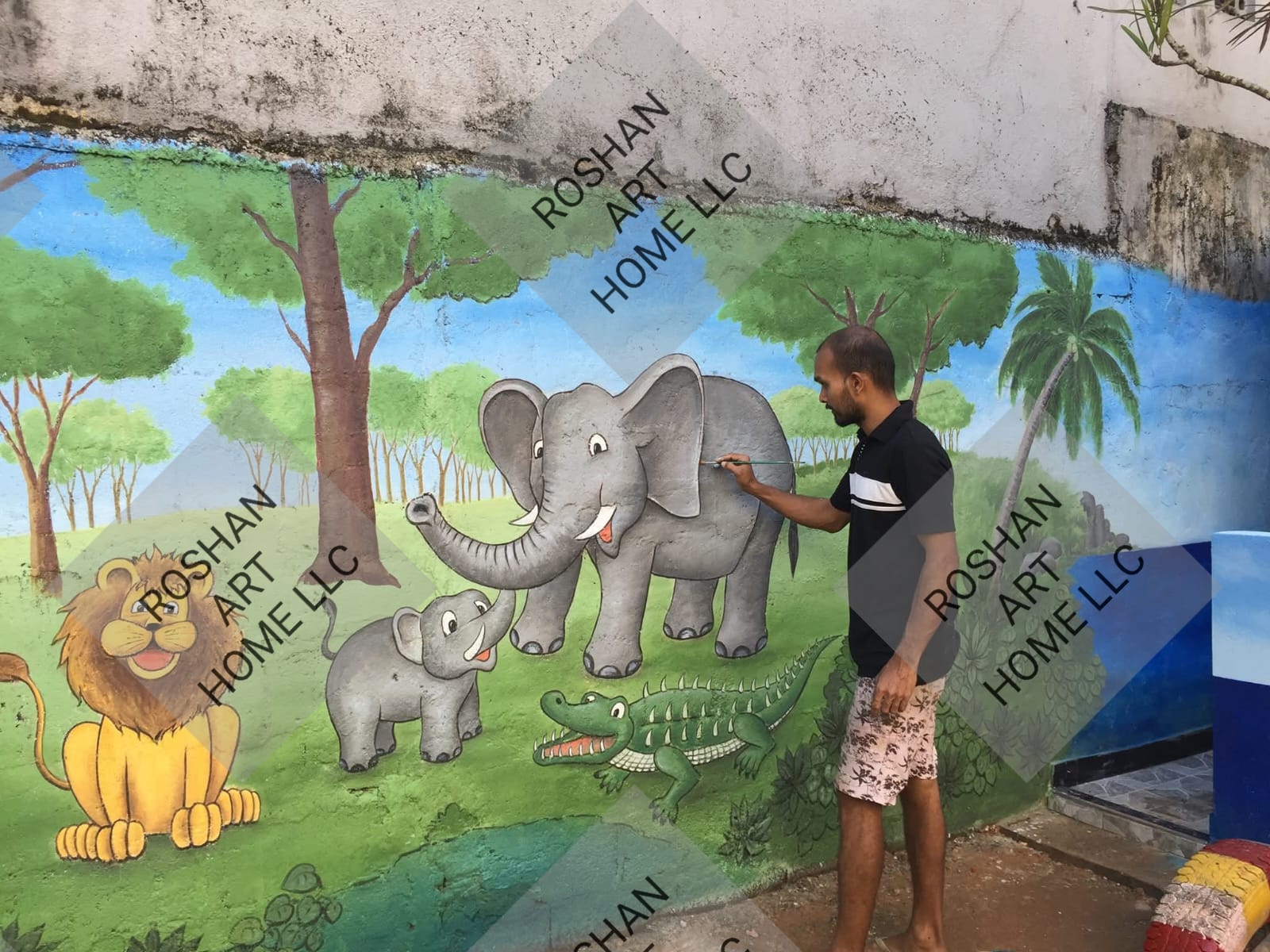 Decorative painting Dubai